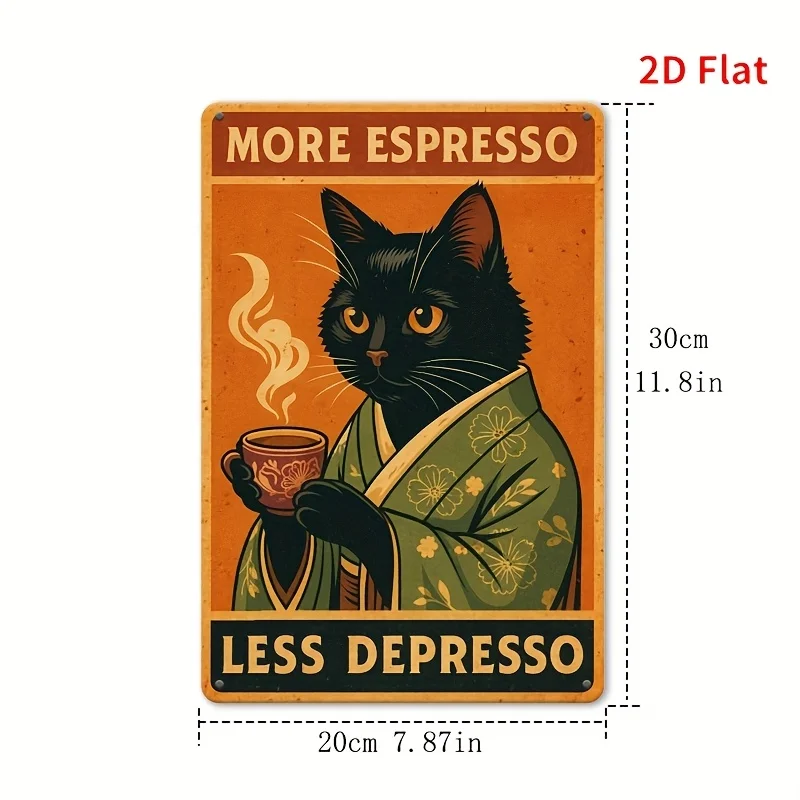 2D Flat - [2D Plane] 1pc 8X12 Inch Vintage 