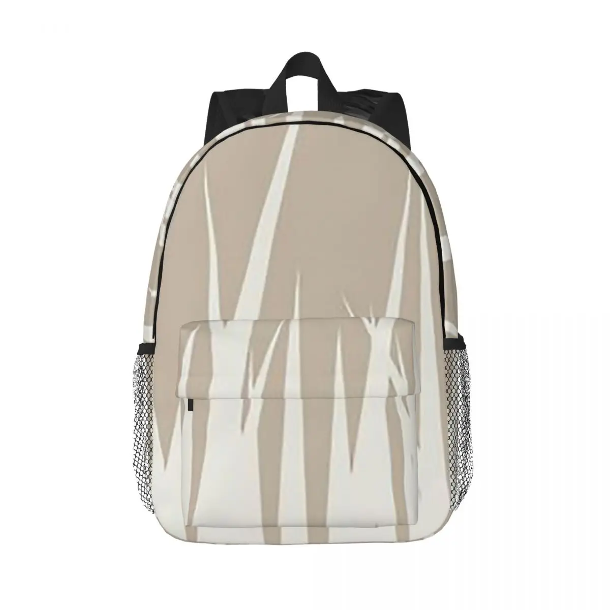 

Grass Minimalist Botanical Boho Beige Backpack Hot Sale Daypack Large Capacity Boys Girls BookBag Shoulder Bags Kids School Bag