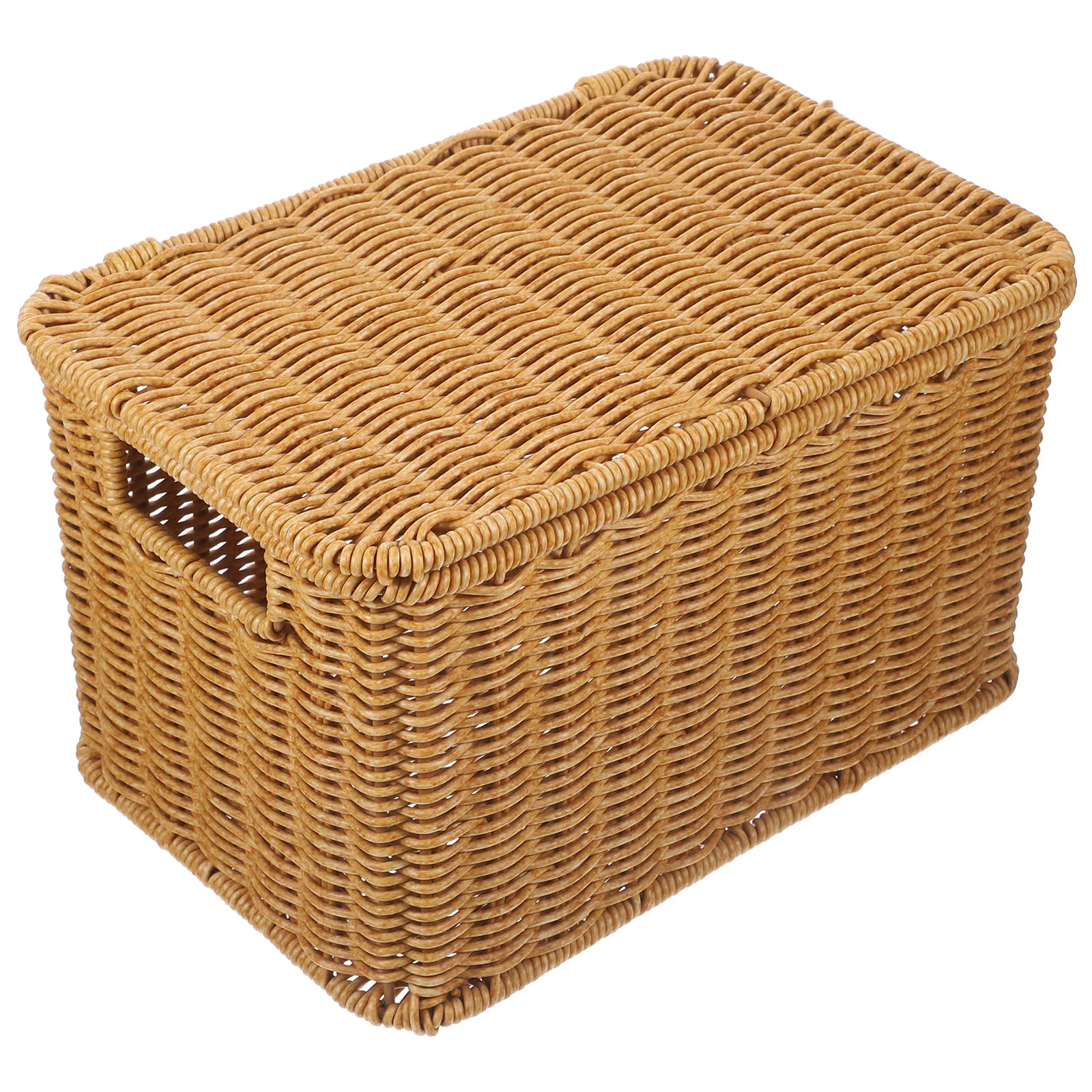 Woven Storage Box Wicker Storage Wicker Storage Basket Rattan Wicker Wicker Storage Wicker Storage Baskets Laundry Ratan Lidded