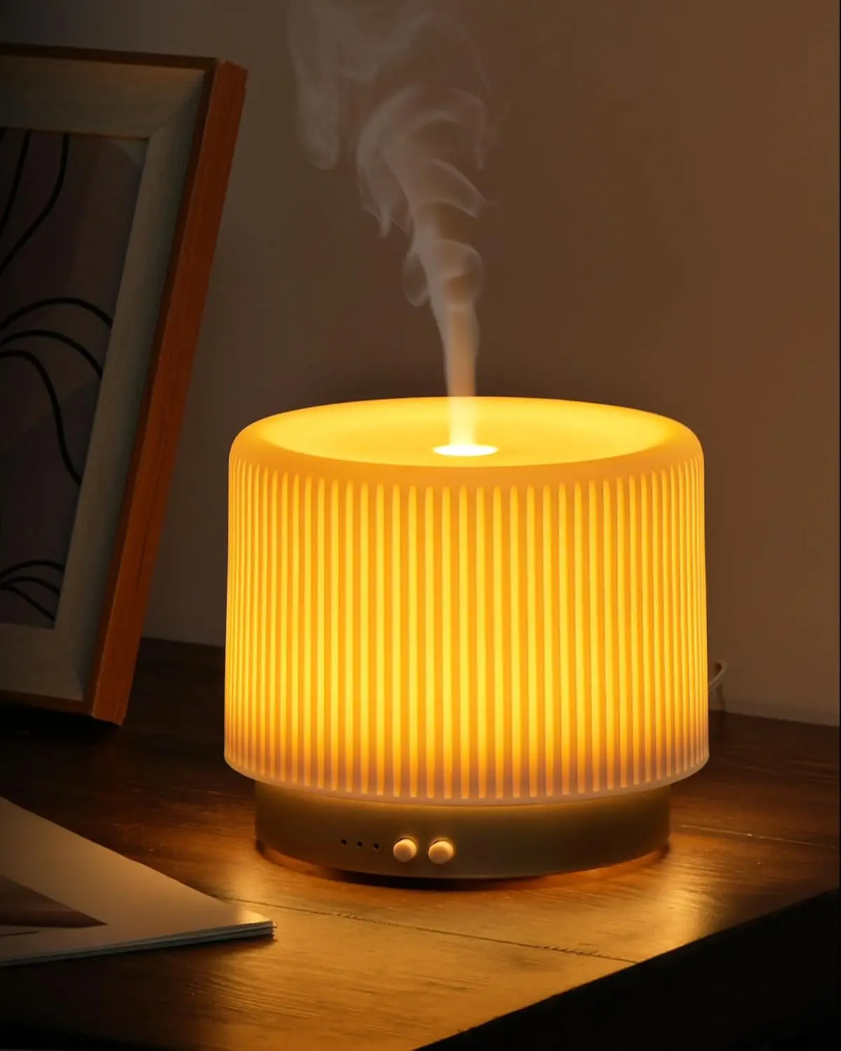 

280ml Ceramic Essential Oil Diffuser,Ultrasonic Cool Mist Decorative Aromatherapy Diffuser with Auto Shut-Off,Quiet Operation