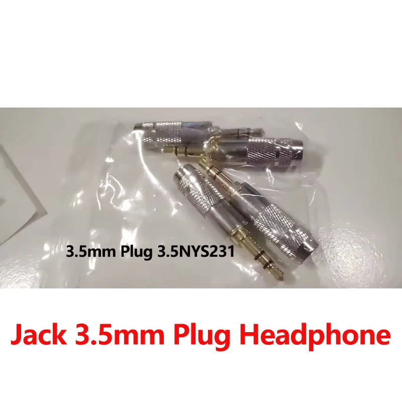 1Pcs 3.5mm Male/Female Jack Plug Stereo/Mono Headphone Cable Small Three-Core Wire Diameter 4.5-8.5mm for Audio Equipment