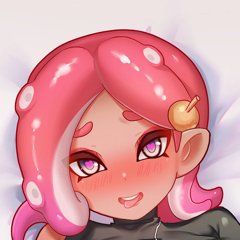 

Dakimakura Anime Octoling Pillow Case Double-sided Print Of Life-size Body Pillowcase Gifts Cushion Cover