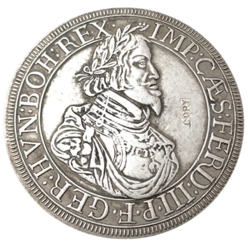 1641 Free City of augburg (الولايات الألمانية) 1 thinger نسخ عملة مطلية بالفضة 41 مللي متر #1