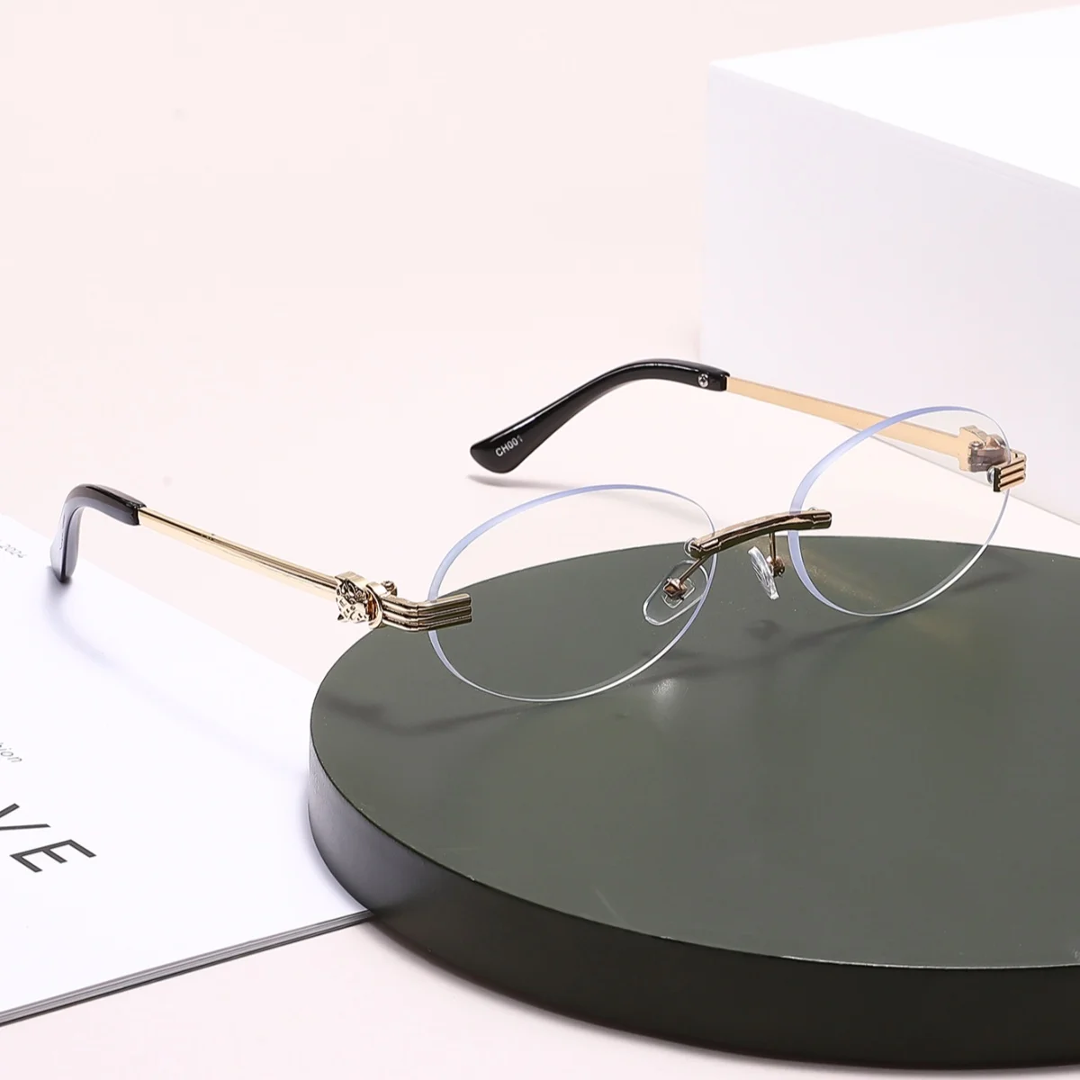 1 piece European and American Retro Style Unisex Fashion Blue Light Blocking Glasses, Reducing Eye Strain for TV, Phone, and Com