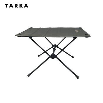 TARKA Camping-Tisch aus Oxford-Stoff, klappbarer Schreibtisch, leichte faltbare Stofftische, Outdoor-Angeln, Picknick-Schreibtisch, Campingausrüstung