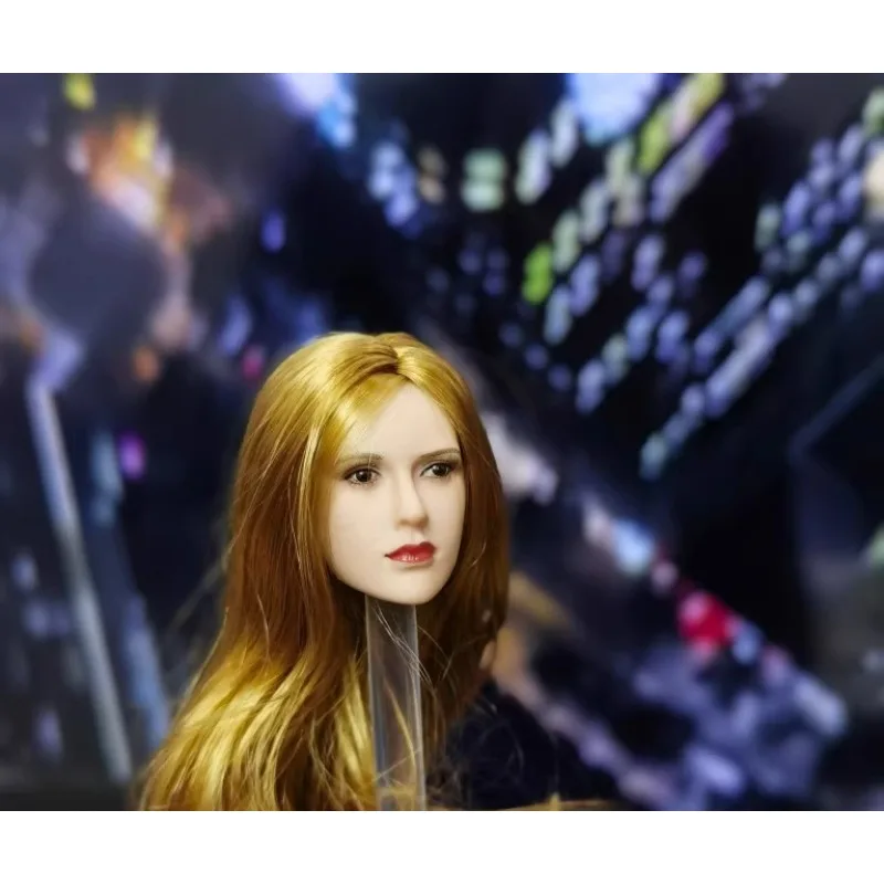 

Масштаб 1/6, черные длинные вьющиеся прямые спартанские красивые женские модели с резьбой в виде головы солдата для 12-дюймовых экшн-фигурок TBL PH Pale Skin