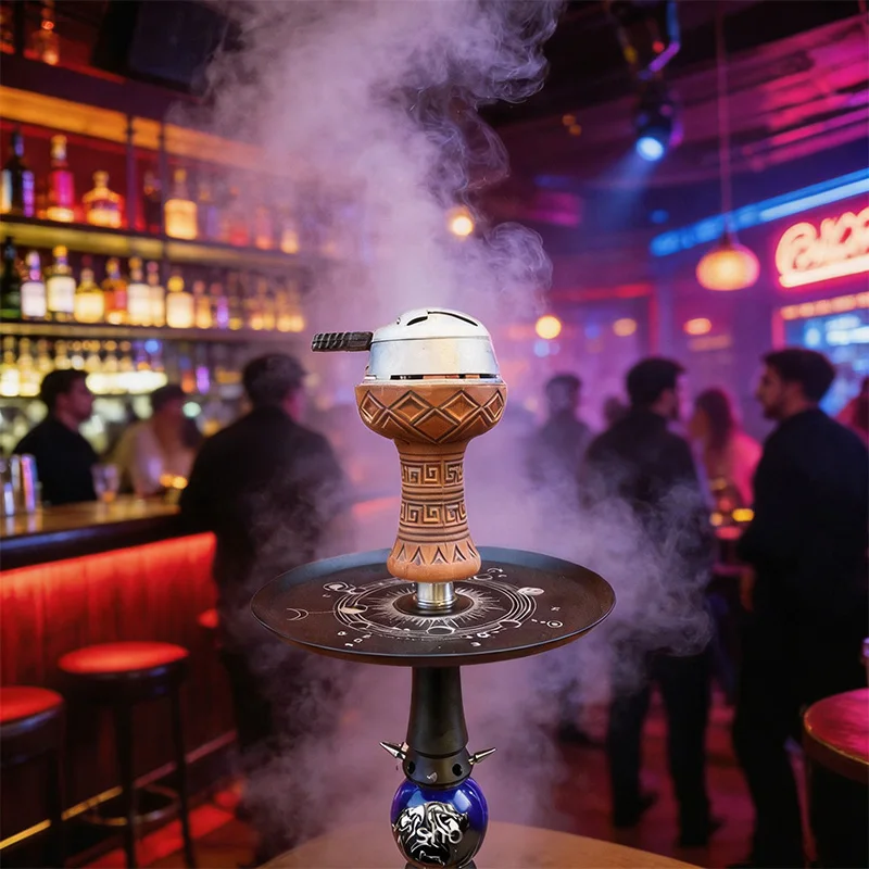 Hookah Kaloud Style Hookah HMD Heat Management Device Shisha Charcoal Holder Hookah Wind Cover Shisha Smoking Accessories