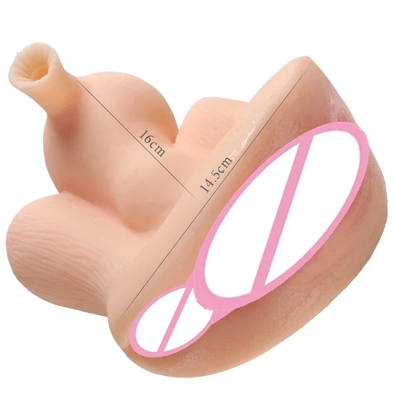 Male Soft Uterus Masturbator Vagina Cup Real Model Female Real Vagina For Men Anal Sex Deep Uterus Sex Prostate Stimulate Sextoy