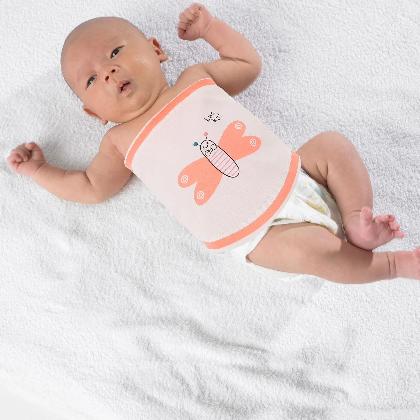 

Baby Strap Cord Cover Newborn Belly Protective Belt Cotton Wrap Breathable Belly Button Sleeve Soft Navel Protector