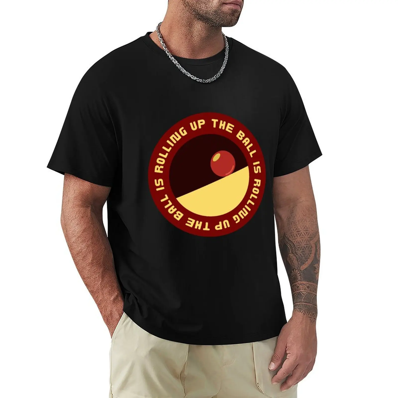 The Ball Is Rolling Up - A Starstruck Odyssey T-Shirt graphic tee shirt plus size tops oversizeds t shirts men