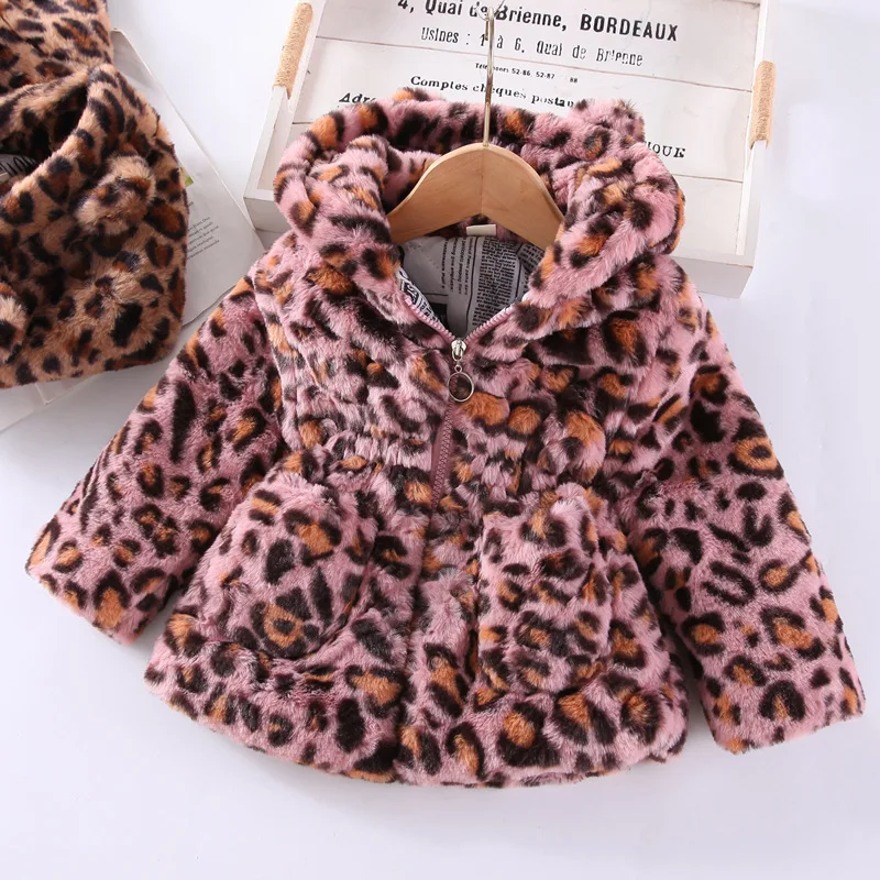 Coat Childrens Clothing Autumn Winter New Girl Jacket Thickening Cotton Clip Loose Simple 2024 Zipper Loose Warm Cool