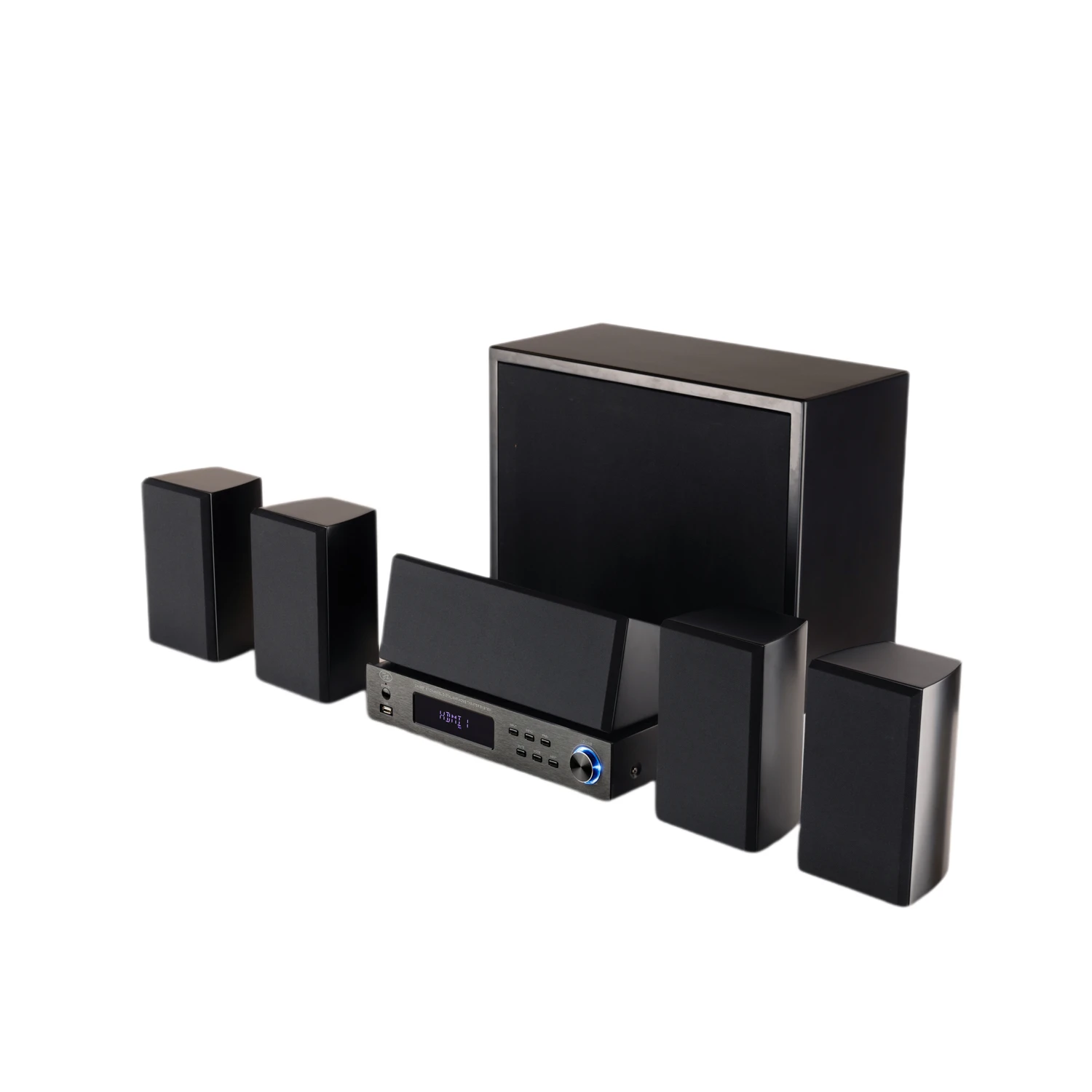 

DUAL 3 Inch Home Theater Karaoke Speaker System 60W 5.1 7.1 Atoms OEM ODM Living Room Theatre System Home Cinema