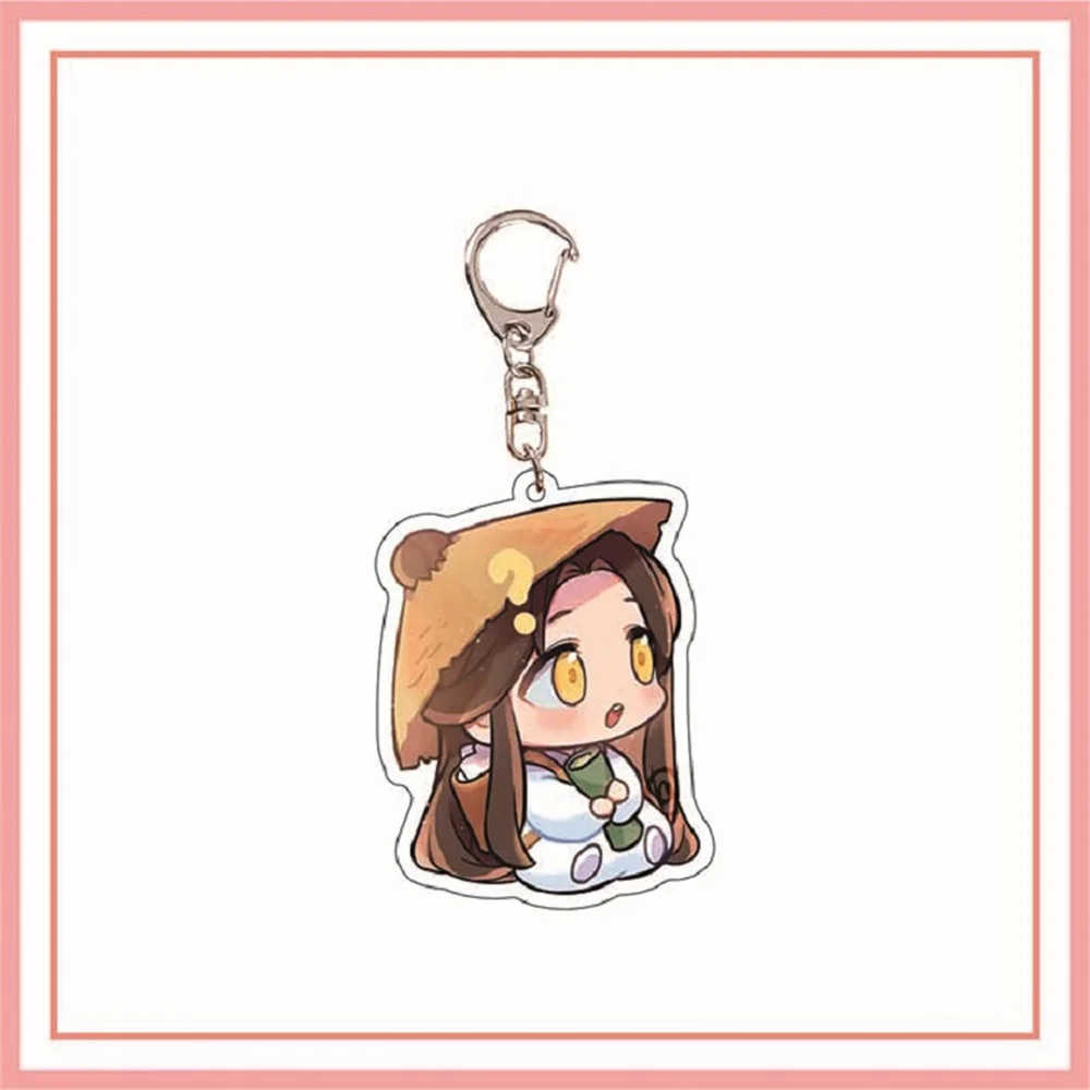 Hot Tian Guan Ci Fu  Keychain Anime Heavenly God Blesses The PeopleNew Anime  Cartoon Figures  Key Chain