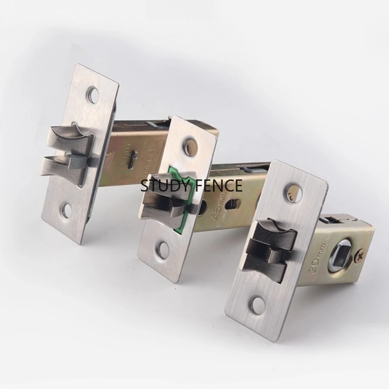 

1pc Bathroom Metal Lock Tongue, Bathroom Universal Lock Tongue, Household Hardware, Indoor Lock Accessories, Excluding Keys