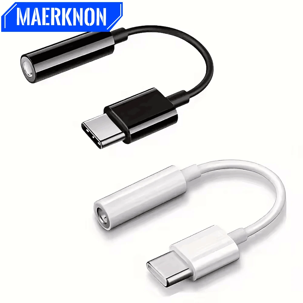 USB C To 3.5mm Audio Adapter Type C to Headphone Jack Audio Cable Converter For iPhone 15 Pro Max Samsung Galaxy Xiaomi Huawei