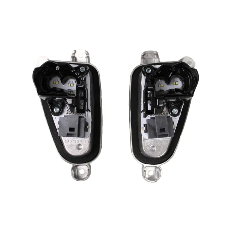 

1 пара передних фар, светодиодные модули 19623501 19623502 для Renault Megane Captur 2013-2019, дневные ходовые огни Source-A28K