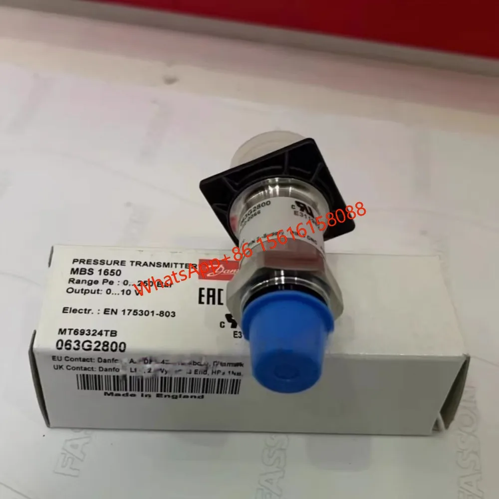 New for Danfoss MBS1650 pressure transmitters: 063G2800, 063G2805, 063G2806, 063G2815, 063G2821, 063G2835, 063G2836