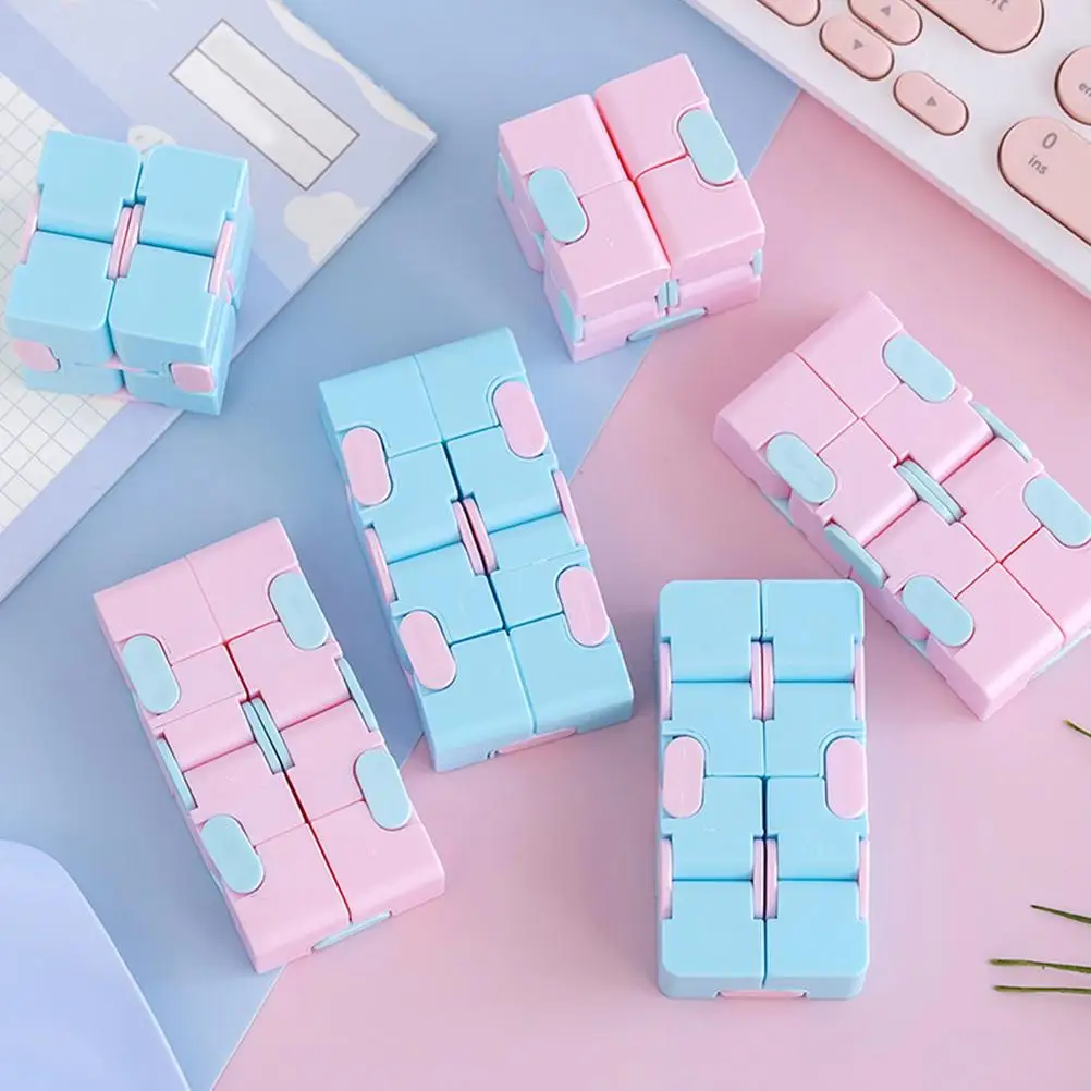 Doces 3 peças brinquedo cores brilhantes crianças adultos intelectual inquietação viagem