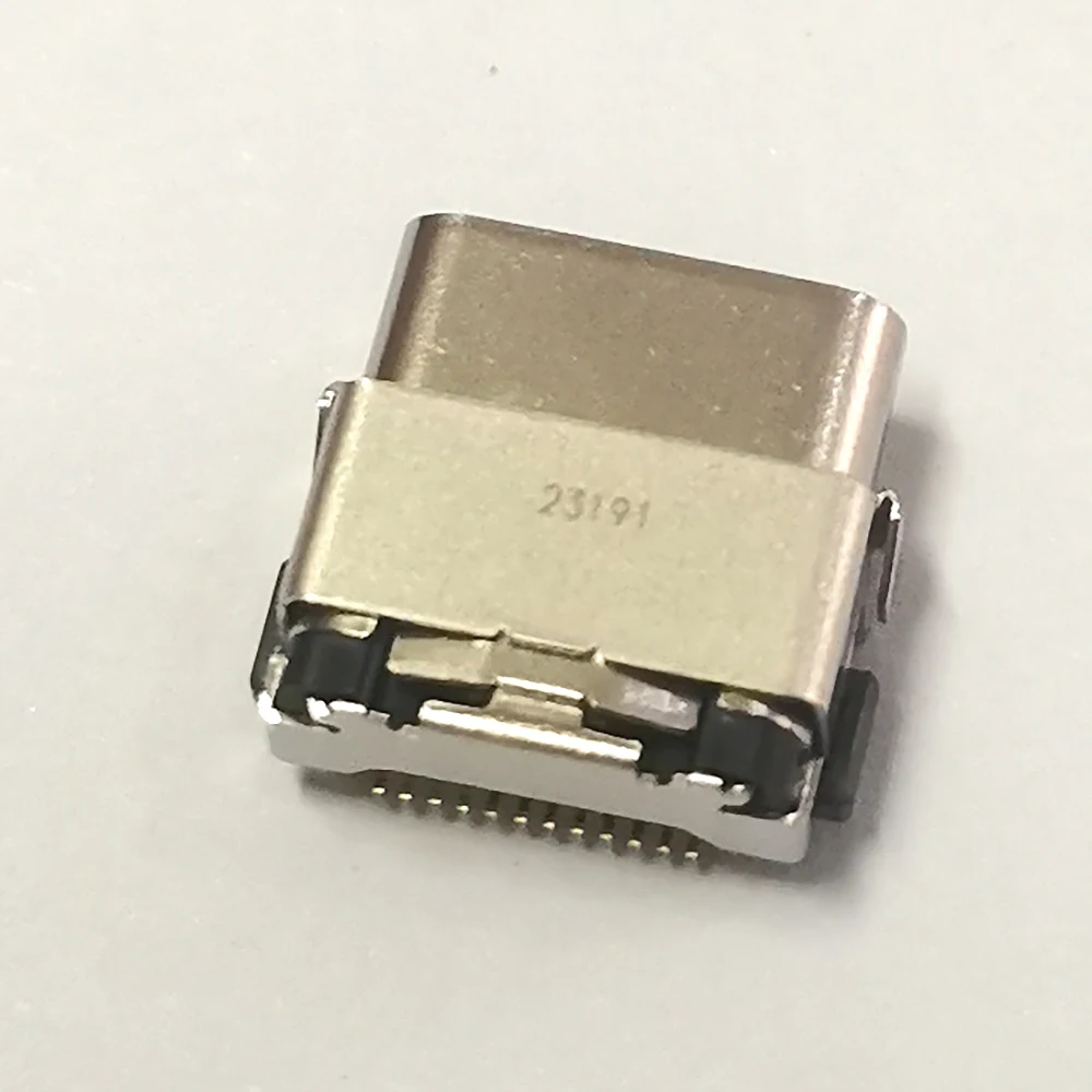 USB-C-Buchse 24-Pin DIP SMT Weiblich Typ-C DC-Stromanschluss Lade- und Datenanschluss für Dell Latitude 5285 5290 5175 5179 Laptop Tablet – Detail 4