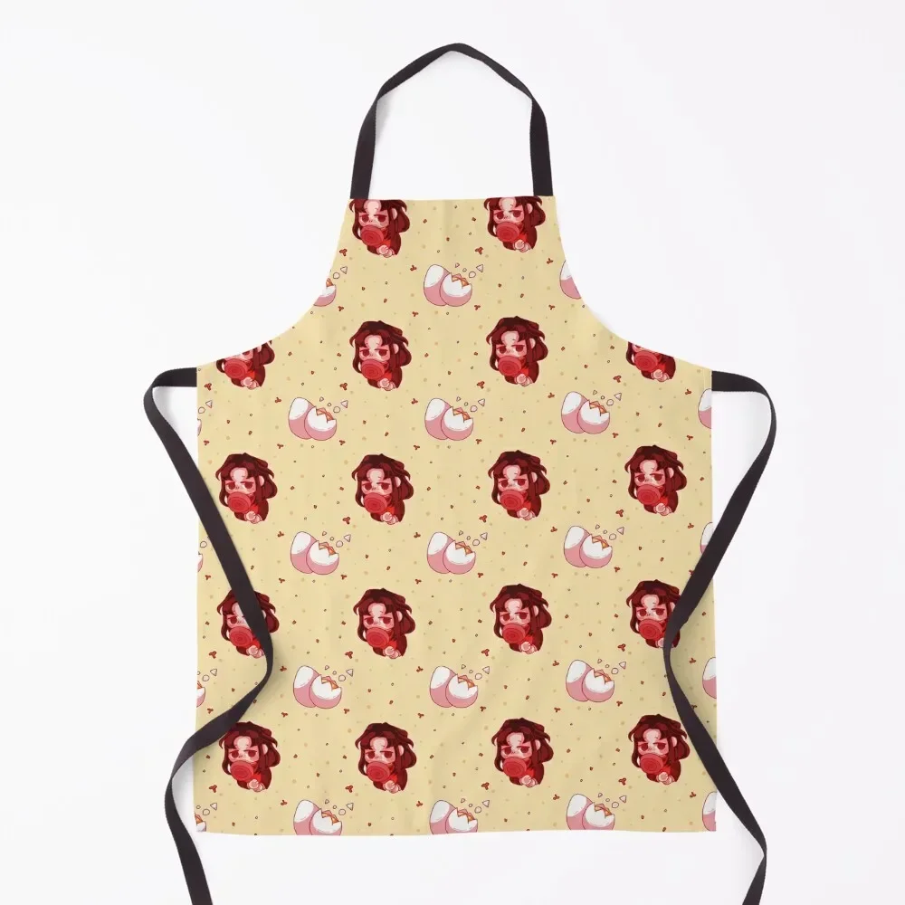 

Kai repeating pattern Apron Hairdresser kitchen item Women's Kitchen Home Cleaning Apron