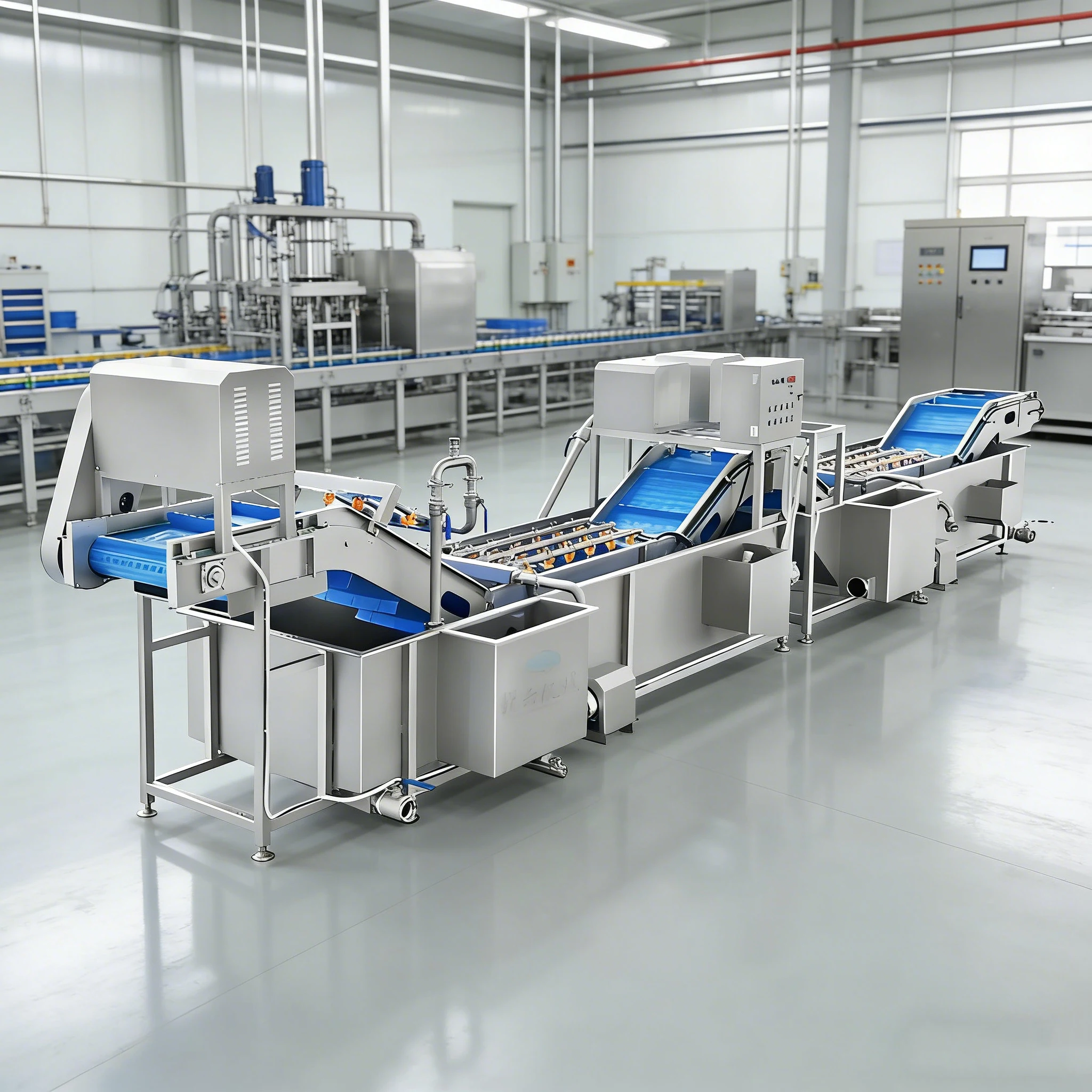 FL Fruit and Vegetable Blanching Machine Industrial Grade Blanching Machine for Food Processing Enterprise Workshop