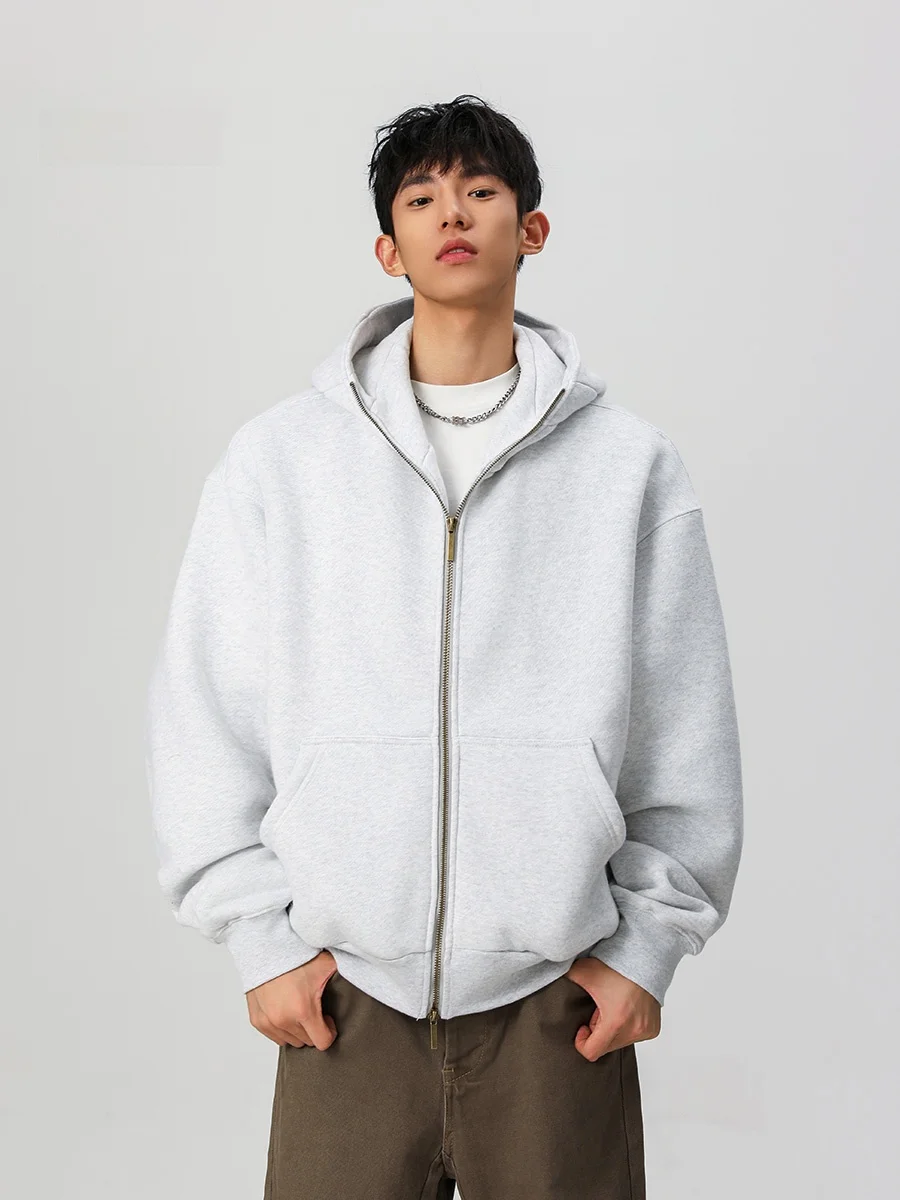 

Мужская толстовка на молнии Wmnm: повседневная, утепленная, с длинной молнией, в стиле деконструктивизма, Cleanfit, винтажная, для отдыха