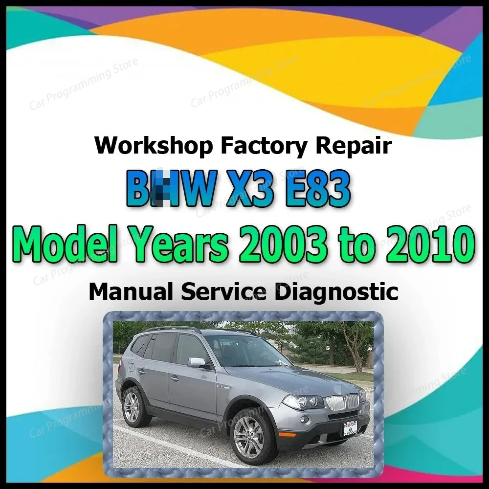 

Для BMW X3 E83 Модель 2003–2010 мастерская заводской ремонт ручной сервис автомобильная диагностическая ссылка ручной автомобиль автомобиль авто