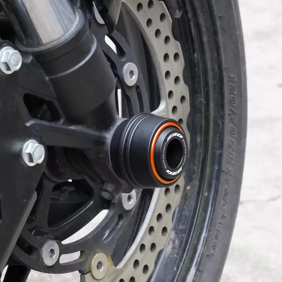 Für KTM 790 890 990 DUKE 690 390 DUKE SMC R Adventure ENDURO Duke790 Duke990 RC 990 2026 2025 Motorrad Radachsen-Gabelschoner – Detail 2