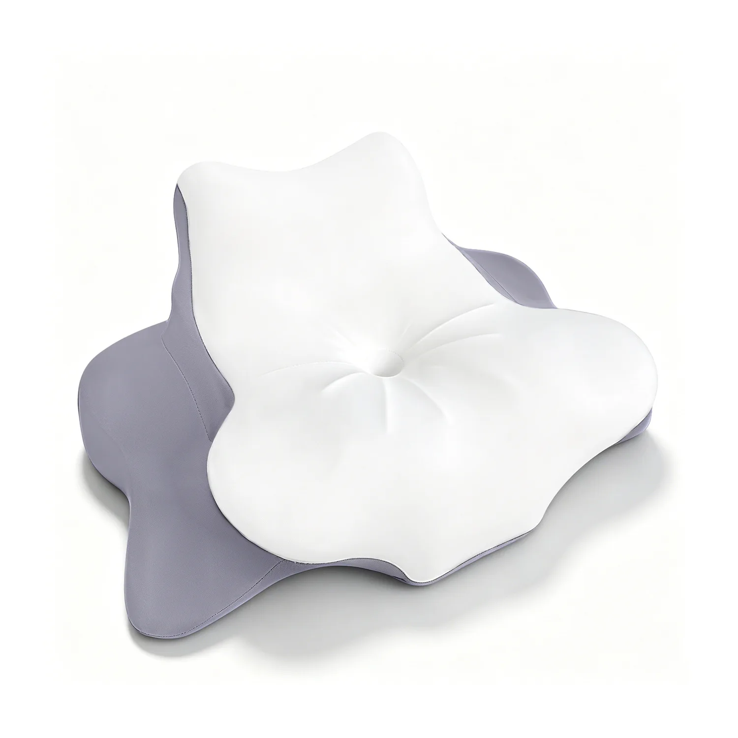 Multi-Function Memory Foam Pillow, Ideal for Stomach Sleeping, Phone Use, Reading & Bed Back Support