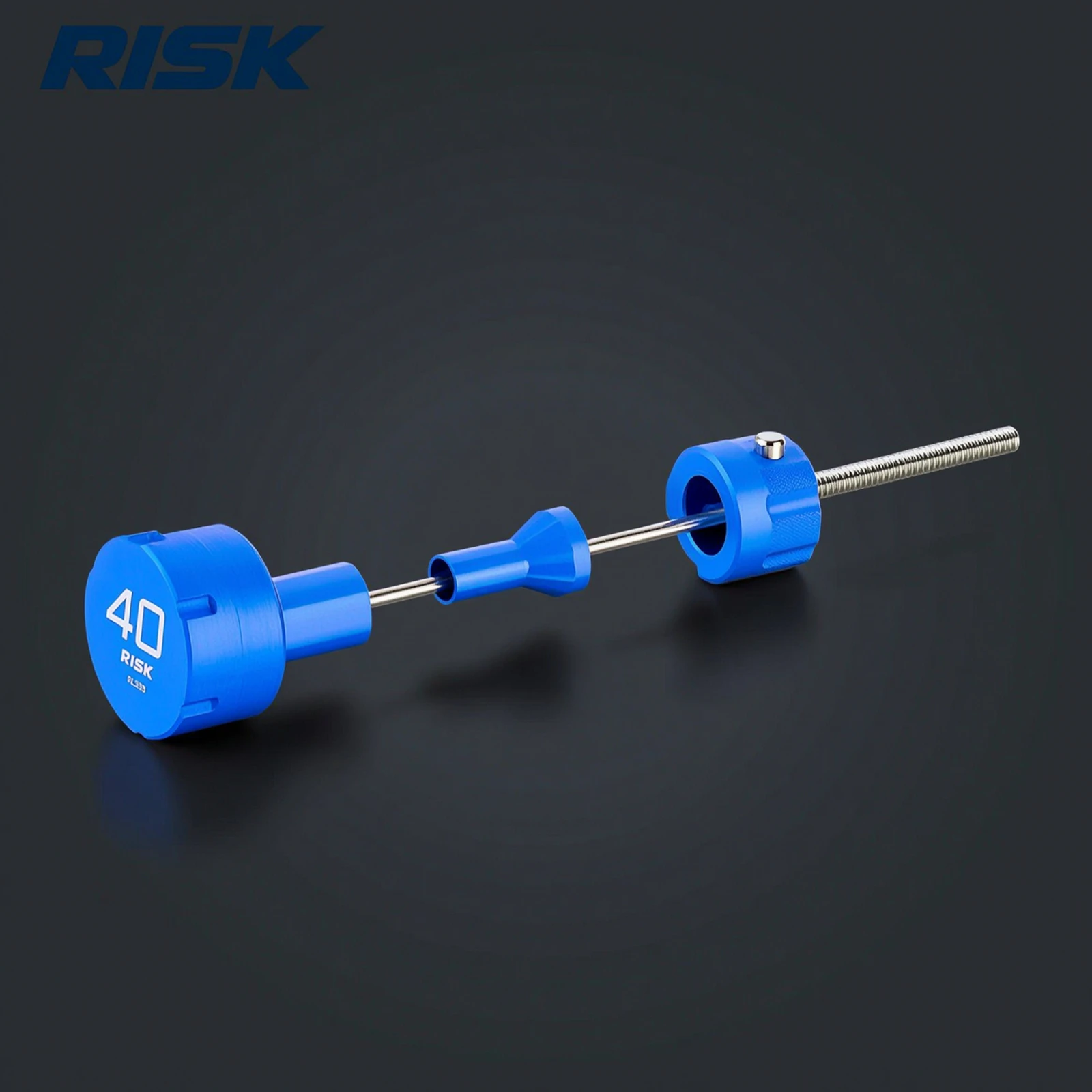 Fork Dust Seal Installation Tool Wall-Mounted Seal Driver with Rack Anodized Labeled for Mechanics
