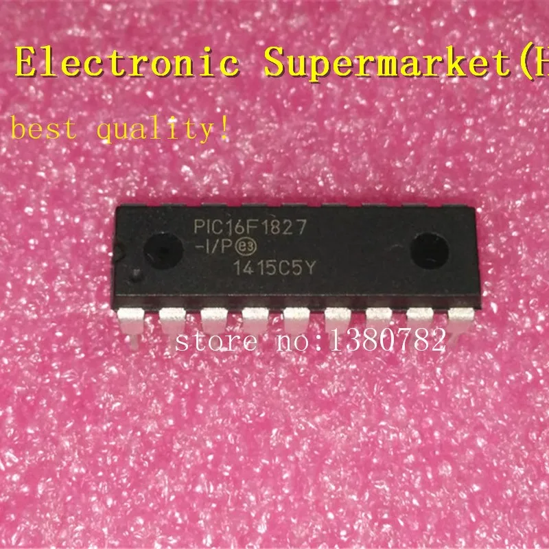 Free Shipping 10pcs-50pcs PIC16F1827-I/P PIC16F1827 DIP-18  New original  IC In stock!