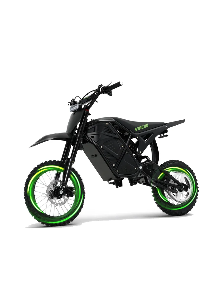 AliExpress VIPCOO H3 Electric Dirt Bike 3500W 48V 23Ah Remavable Battery 63km/h Max Speed 60km Range Hydraulic Brake E-mountain Bicycle
