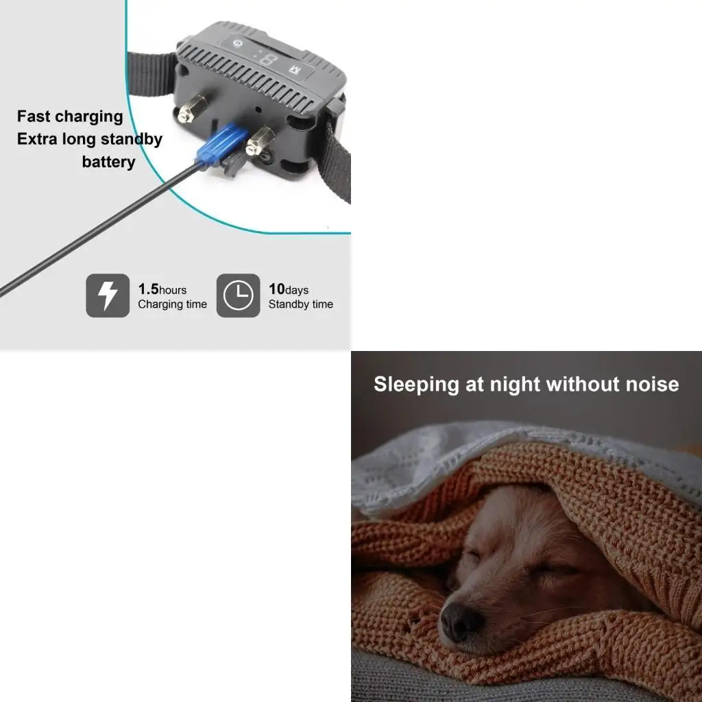 

Анти -лаящий воротник для собак.