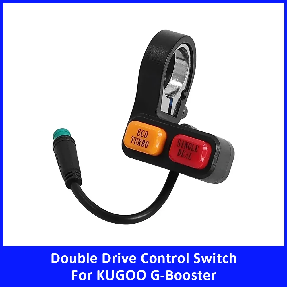 5Pin Dual Drive Control Switch for KUGOO G-Booster Scooter Accessories Single/Dual Drive Motor Mode Headlight Control Parts