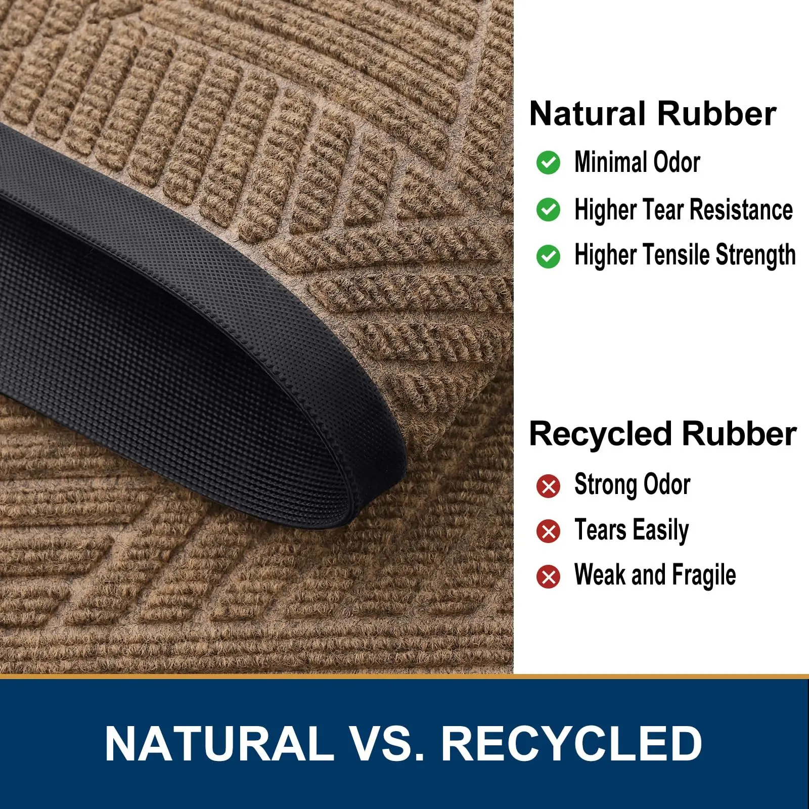 Kitinjoy ستوكات عدم الانزلاق حمام الحصير اضافية لينة ماصة حمام الحصير السجاد آلة قابل للغسل سريعة الجافة الحصير أفخم القدم الحصير