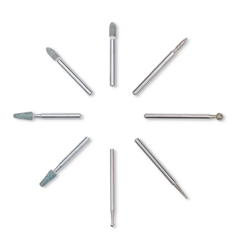 Dremel 682 Glass Etching Set with 8 Pcs Grinding Carving Accessories Kit for Etching Engraving Sanding in Glass Ceramics Jade