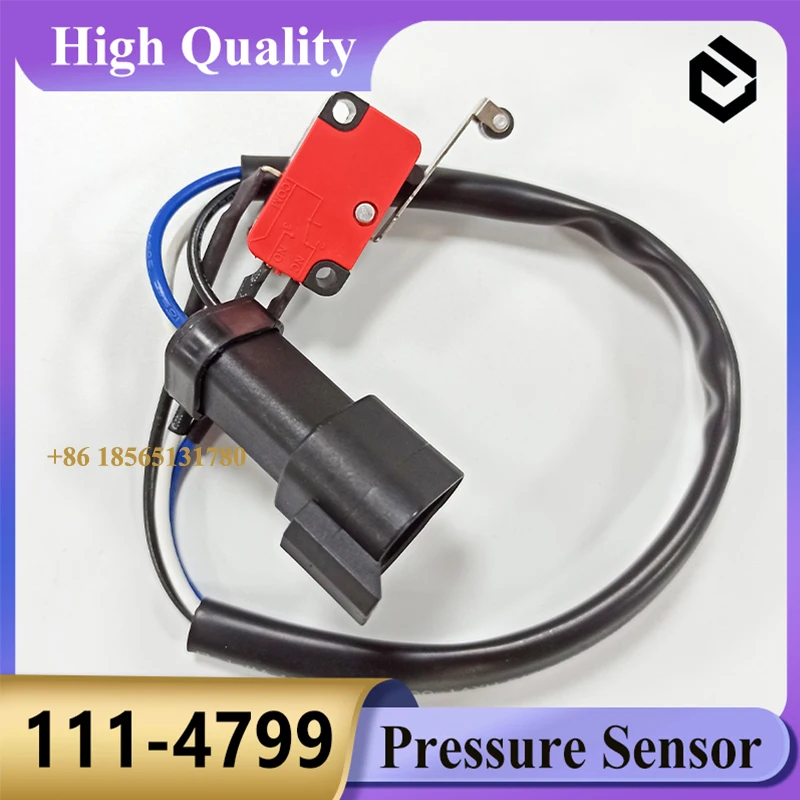 111-4799 Hydraulic Lock Switch C7 Engine For Excavator E320C E320D E325D E336D E311B 307B 307D 308C 308D Safety Limit Switch