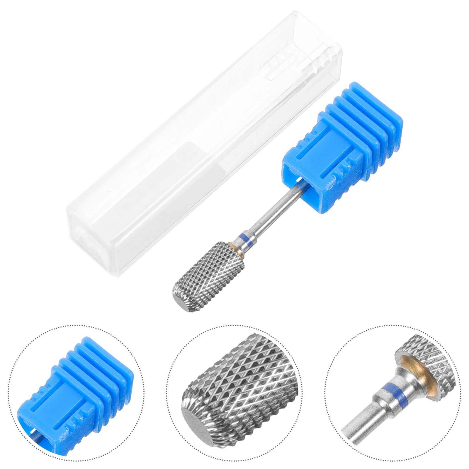 مسمار مثقاب للأظافر الاكريليك إهاب الأنظف مانيكير أداة إزالة هلام البولندية التنغستن كربيد بت مسمار الفن طحن #6