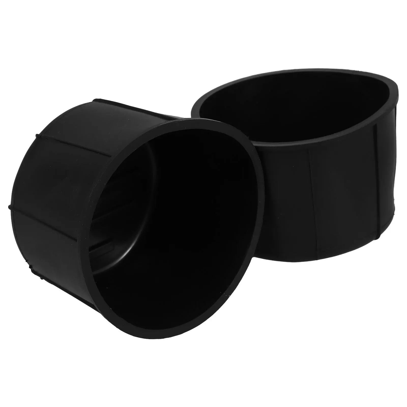 

1Pair Center Console Cup Holder Inserts Durable Rubber Liner Easy Clean Fade Resistant Long Lasting Console Cup Holder Insert