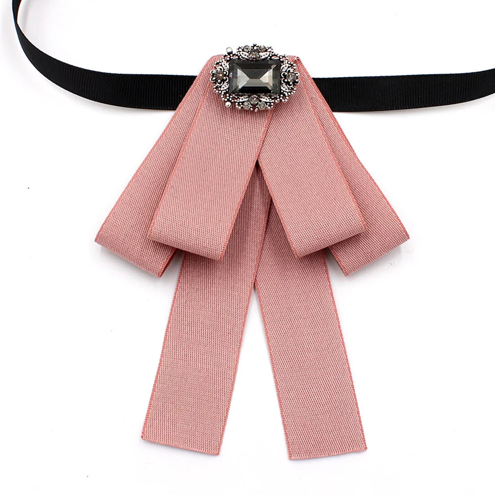 1pc Pre-Shaped Bow Tie For Men Adjustable Elastic Band One Size Fits All Wedding Party Formal Event Gift Shirt Collar Flower