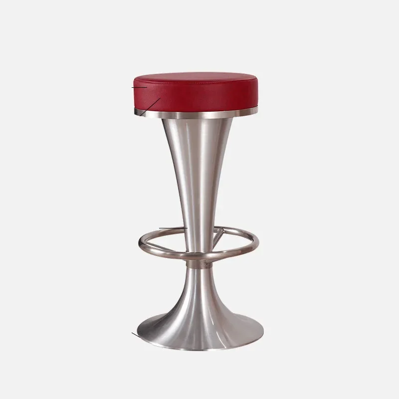 

Portable Swivel Bar Stool Saloon Relaxing Patio Garden Bar Stools Retro Reception Designer Para Maquillaje Living Room Furniture