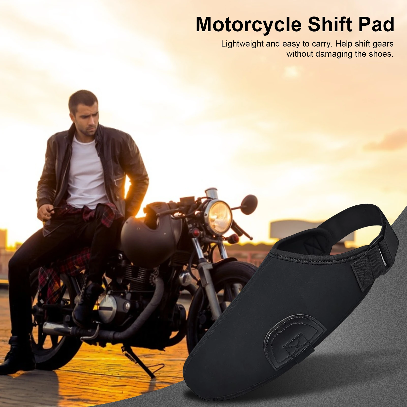 Motorcycle Shift Pad Shoe Cover Motorbike Boots Accessories Waterproof And Dirt Resistant Riding Gear Anti-slip Boot Protector