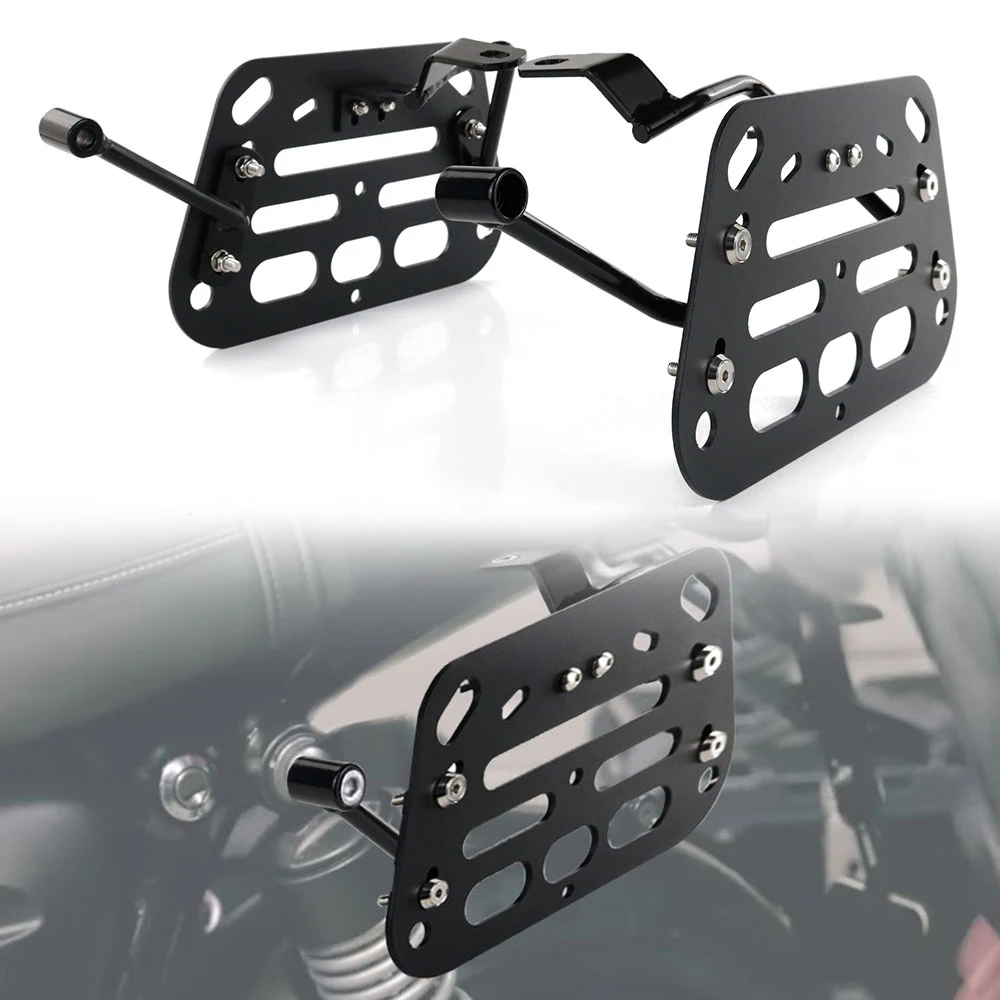 

Motorcycle Saddlebag Bracket Support Racks Pannier Racks Side Carrier Speed Twin 1200 2019-2021 2022 2023 2024 2025 For Triumph