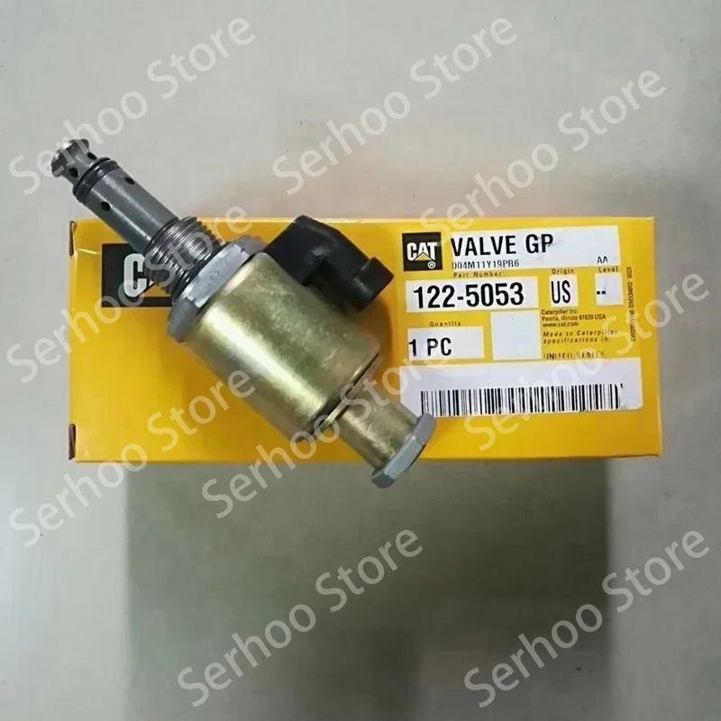 

E322C 325C 3126B hydraulic pump solenoid valve 1225053 excavator safety valve excavator accessories