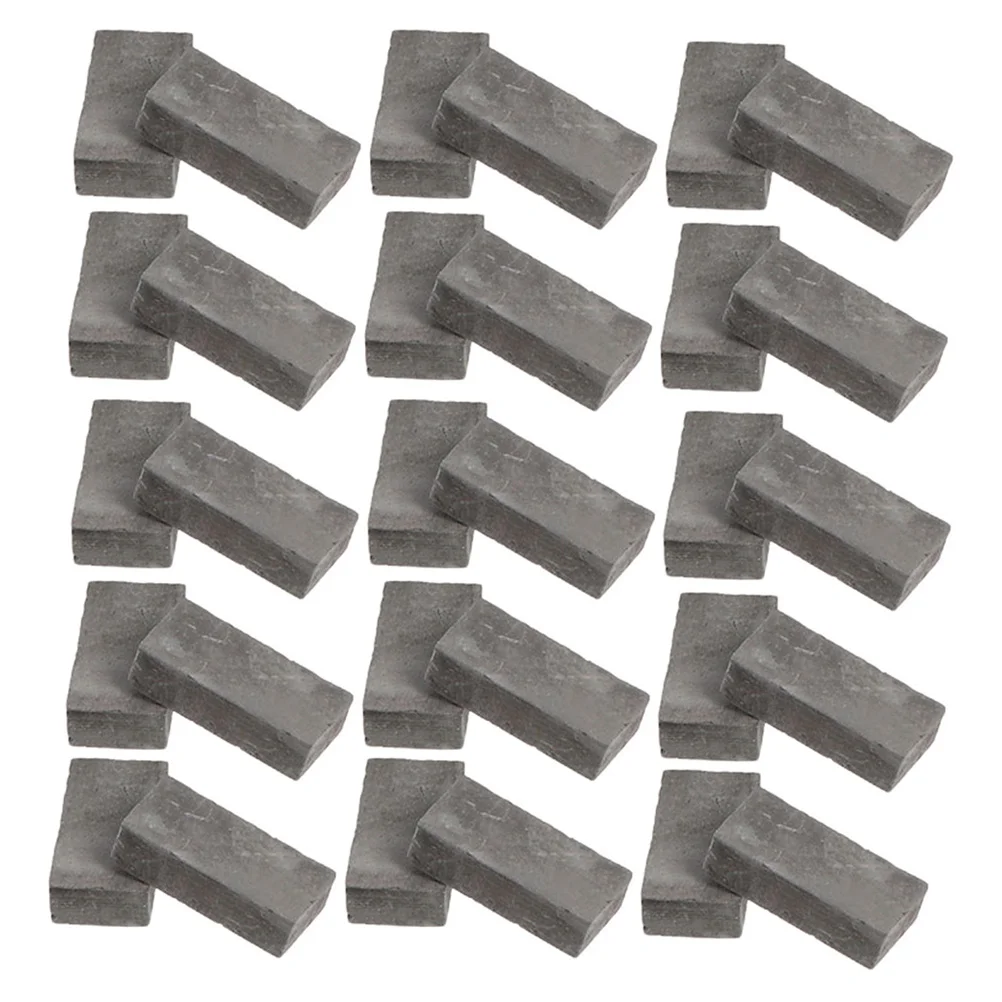 

200Pcs Micro Landscape Realistic Mini Bricks 135 Scale DIY Dollhouse Accessories Lifelike Fake Blocks for Craft