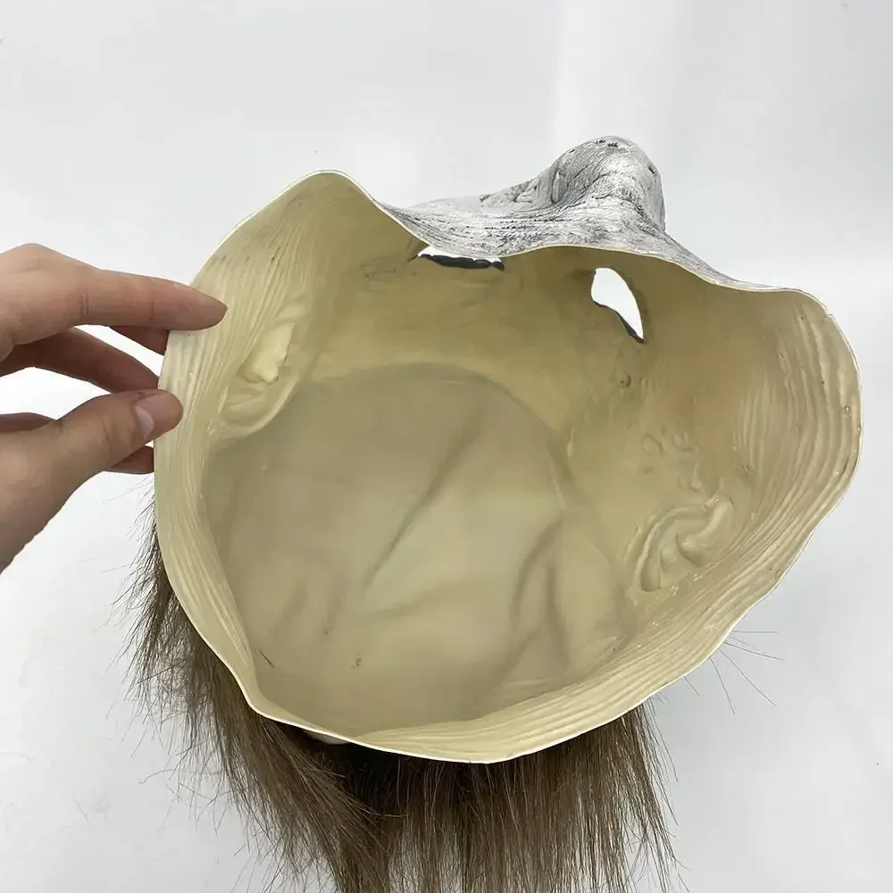 Halloween Michael Myers Maske Gruseliger Killer Vollkopfmaske Gruselige Brandnarbe Latex F – Detail 11