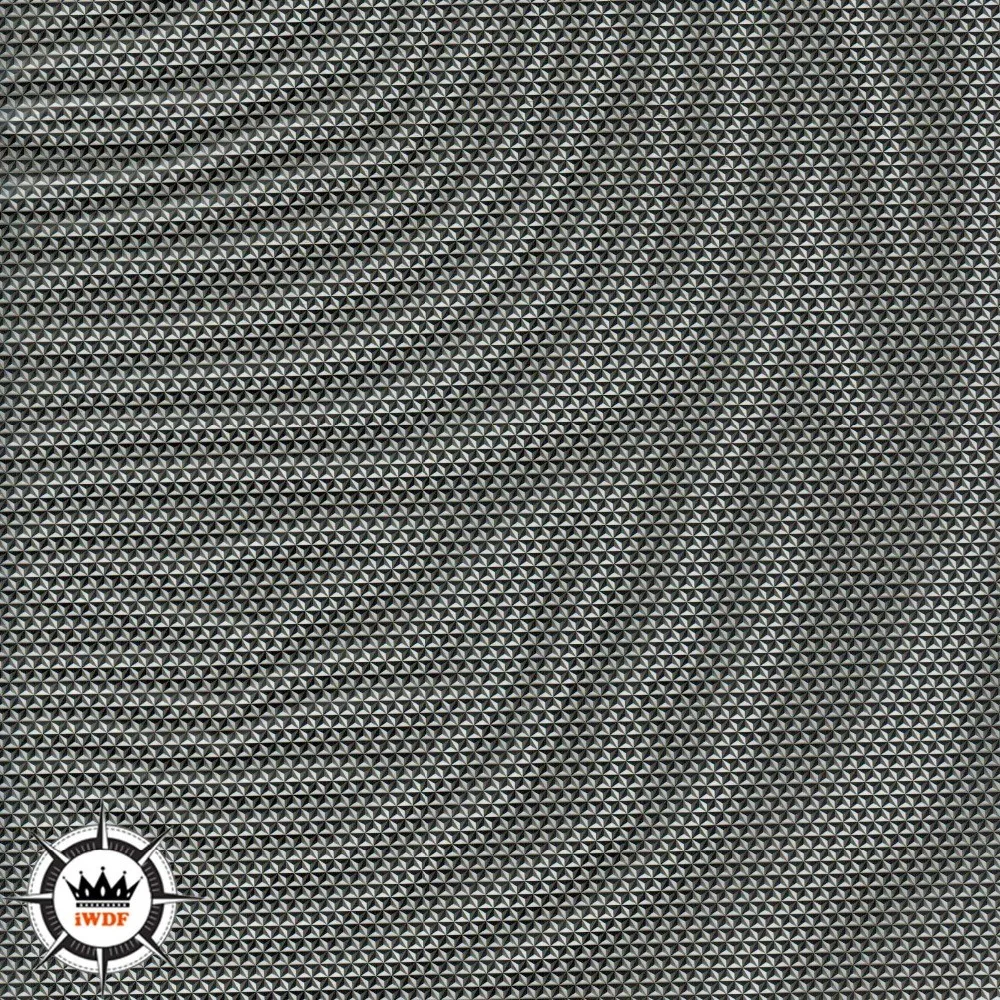 

WDF072-1S 20 Meter Length Width 0.5M Water Transfer Printing Film Diamond Pattern Transparent+black