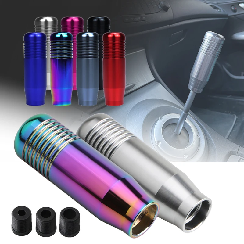 Głowica zmiany biegów ze stopu aluminium 8,5 cm (3,34 cala) Samochodowa głowica zmiany biegów Modyfikacja wewnętrzna samochodu Głowica joysticka klamki zmiany biegów