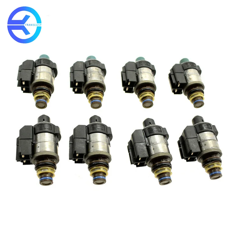 

0260130035 0260130034 2202271098 A2202271098 Tested 8 Pcs 722.9 7 Speed Automatic Transmission Solenoid Fits For Mercedes Benz