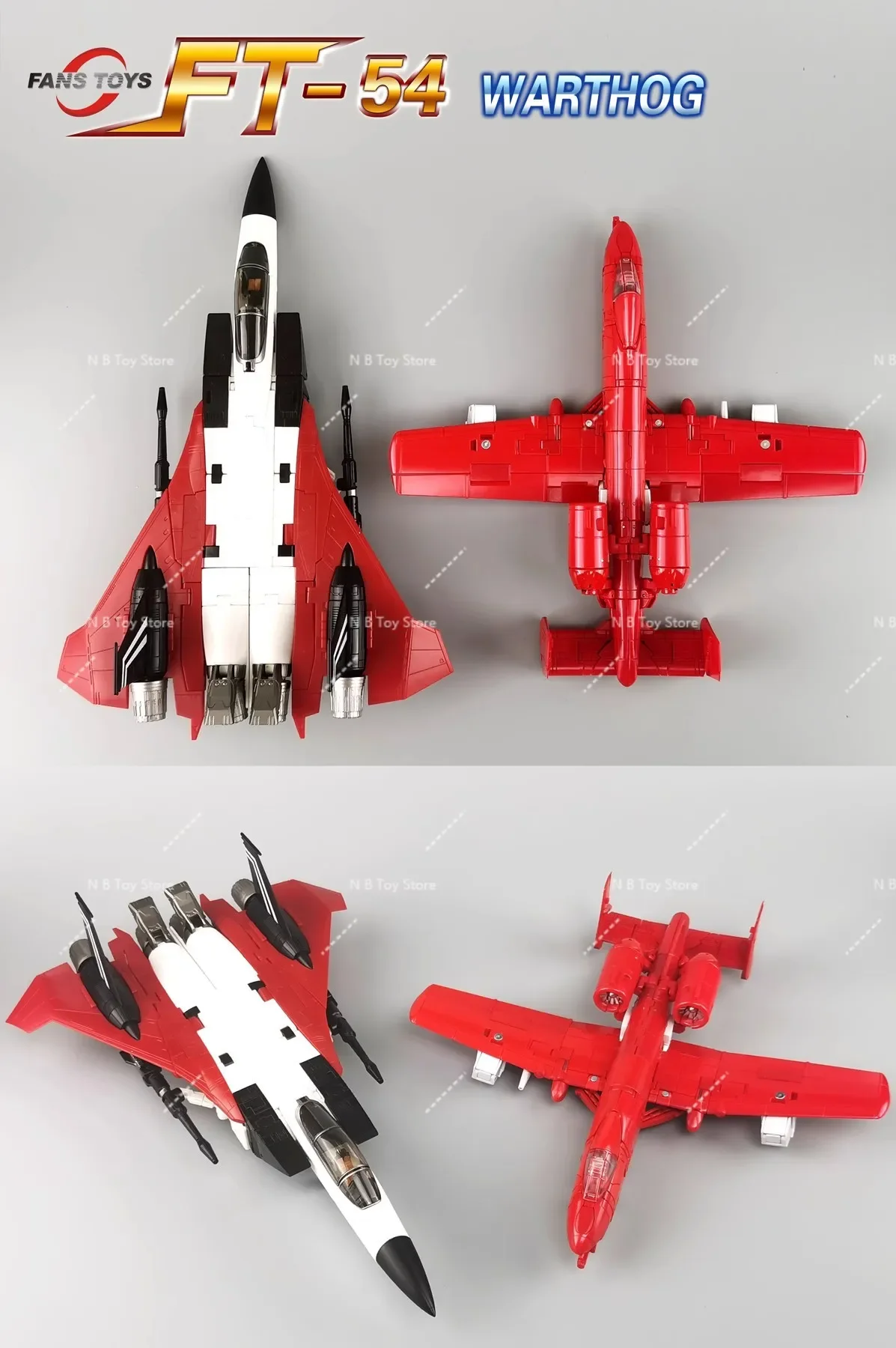 FANSTOYS-Transformer Action Figure, 3rd Fiesta Transformation ของเล่น, FT-54 FT54 Powerglide Warthog MP, 100% ยี่ห้อใหม่